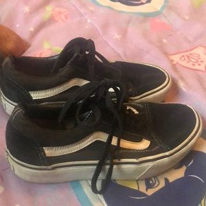 2019 Platform Black Vans